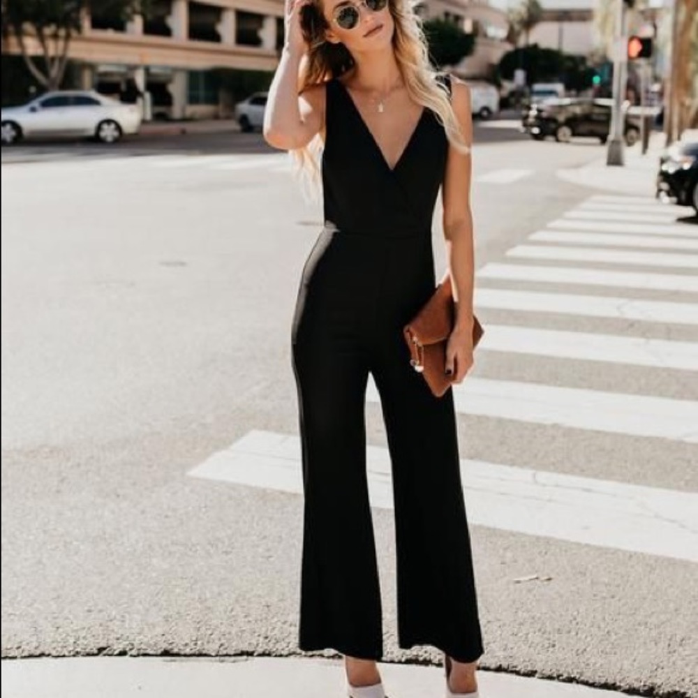Vici Collection Black Jumpsuit - NEW!!!